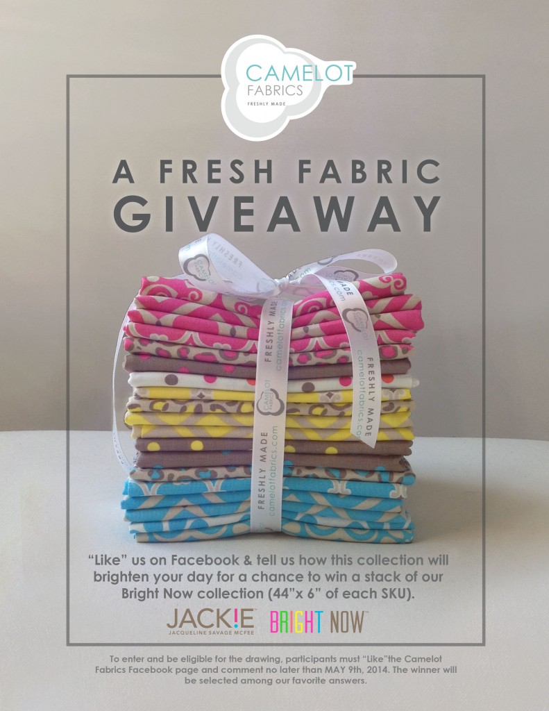Winsday: Bright Now Fabric Stack Giveaway