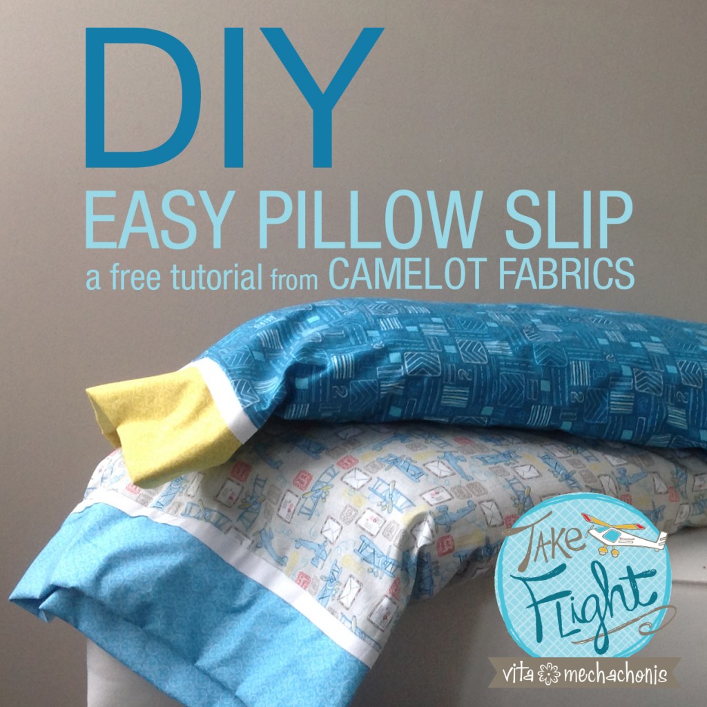 How To's Day | Easy Pillow Slip Tutorial | Camelot Fabrics