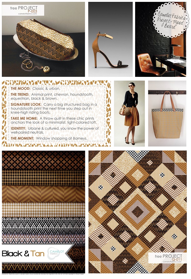 Spring 2014 Collections | Black & Tan by Camelot Design Studio